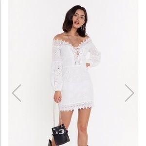 Nasty Gal White Dress
